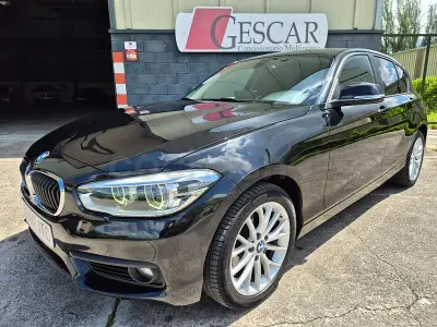 Käytetty BMW 116 Efficient Dynamics 116 HP (85 kW) 2016 Musta Viistoperä