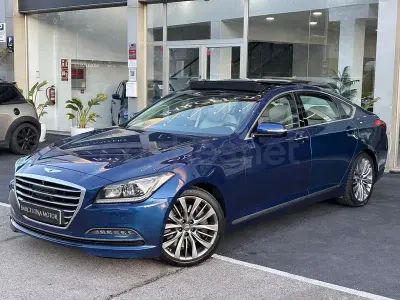 Usado Hyundai Genesis 315 CV (231 kW) 2015 Azul Berlina