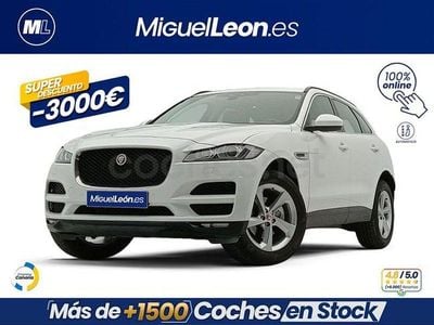 Usado Jaguar F-Pace Portfolio 181 CV (133 kW) 2019 Blanco SUV