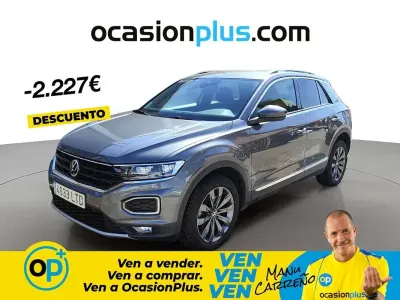 Usado VW T-Roc Sport 150 CV (110 kW) 2021 Gris SUV