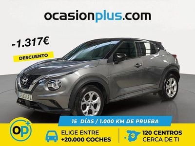Usado Nissan Juke N-Connecta 117 CV (86 kW) 2020 Gris SUV