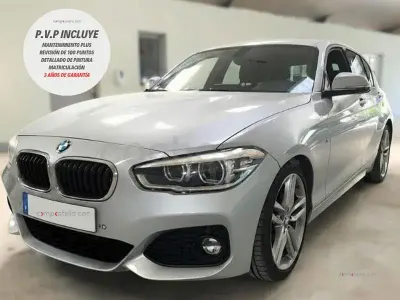 Usado BMW 118 M Sport 150 CV (110 kW) 2017 Gris / plata Utilitario