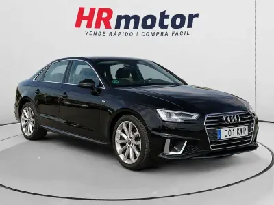Usado Audi A4 S-Line 150 CV (110 kW) 2019 Negro Berlina