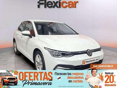 Usado VW Golf VIII 110 CV (80 kW) 2021 Blanco Utilitario