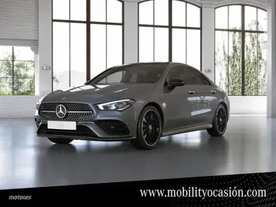 Usado Mercedes CLA200 163 CV (119 kW) 2022 Gris Coupe
