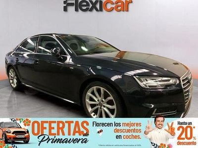 Usado Audi A4 150 CV (110 kW) 2018 Gris Berlina