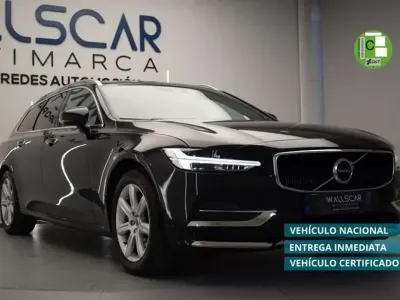 Usado Volvo V90 Momentum 150 CV (110 kW) 2017 Negro Familiar