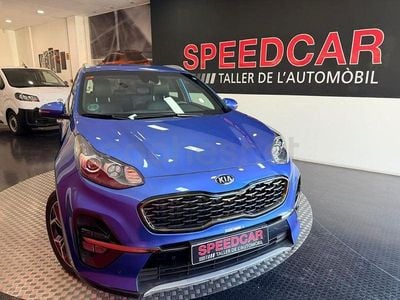 Usado Kia Sportage GT-Line 177 CV (130 kW) 2020 Azul SUV