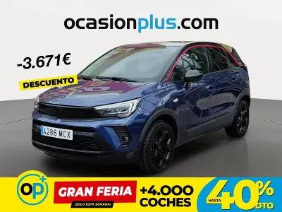 Usado Opel Crossland GS Line 110 CV (80 kW) 2022 Azul SUV