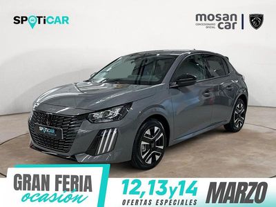 Usado Peugeot 208 Allure 2024 Gris selenium Utilitario