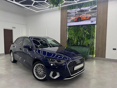 Usado Audi A3 Sportback 150 CV (110 kW) 2020 Azul Utilitario