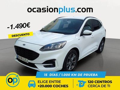 Blanco Usado 2022 Ford Kuga ST-Line SUV | 15.990 € (Un poco caro)