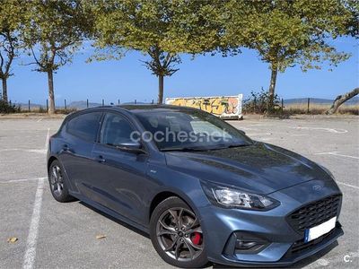Azul Usado 2019 Ford Focus ST-Line Berlina | 15.300 € (Precio justo)