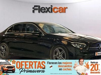 Usado Mercedes E220 194 CV (142 kW) 2021 Negro Berlina