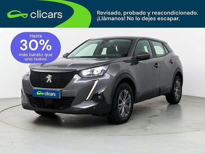 Usado Peugeot 2008 Active 110 CV (80 kW) 2021 Gris / plata SUV