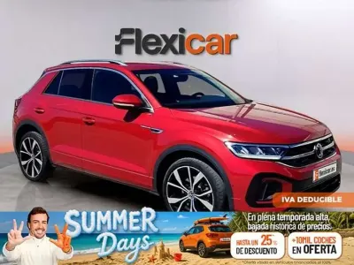 Usado VW T-Roc R-line 150 CV (110 kW) 2023 Rojo SUV