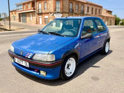Usado Peugeot 106 Sport 75 CV (55 kW) 1998 Azul Utilitario