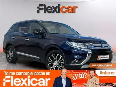 Usado Mitsubishi Outlander Motion 150 CV (110 kW) 2017 Negro SUV
