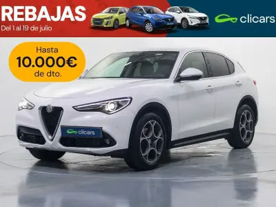 Usado Alfa Romeo Stelvio Super 210 CV (154 kW) 2017 Blanco SUV