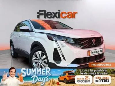 Usado Peugeot 3008 Active 130 CV (95 kW) 2021 Blanco SUV