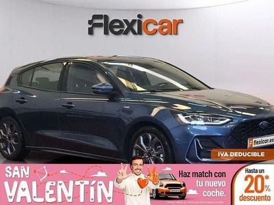 Usado Ford Focus ST-Line 125 CV (91 kW) 2023 Azul Berlina