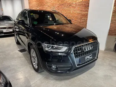 Usado Audi Q3 Ambition 170 CV (125 kW) 2013 Negro SUV