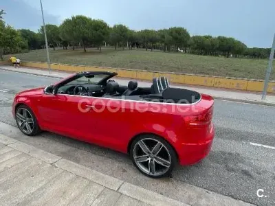 Usado Audi A3 Cabriolet Ambition 140 CV (102 kW) 2009 Rojo Descapotable
