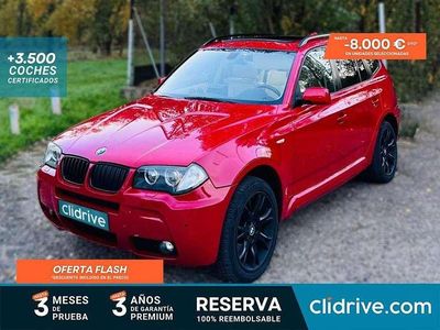 Usado BMW X3 177 CV (130 kW) 2007 Rojo SUV