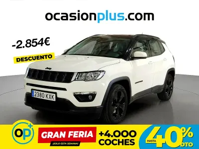 Usado Jeep Compass Night Eagle 140 CV (102 kW) 2019 Blanco SUV