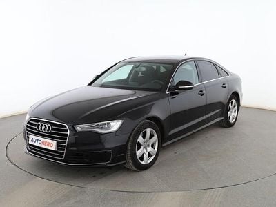 Usado Audi A6 190 CV (139 kW) 2015 Negro Berlina