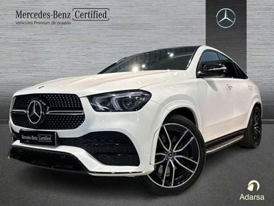 Usado Mercedes GLE400 330 CV (242 kW) 2020 Blanco Coupe