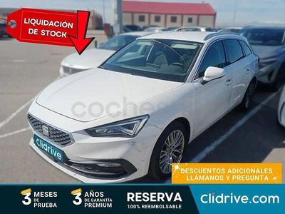 Usado Seat Leon XCELLENCE 150 CV (110 kW) 2022 Blanco Familiar