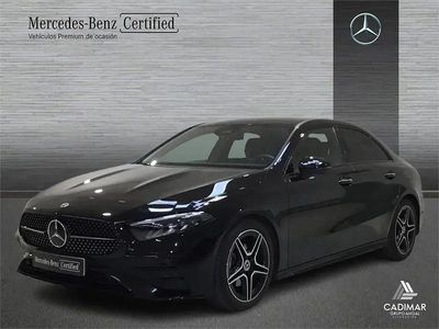 Begagnad Mercedes A180 AMG line 136 HK (100 kW) 2024 Svart Sedan