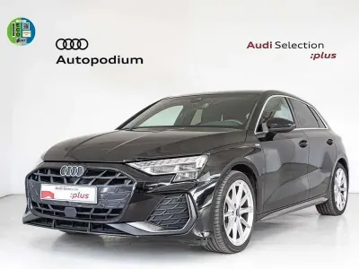 Usado Audi A3 Sportback S-Line 150 CV (110 kW) 2025 Negro Utilitario