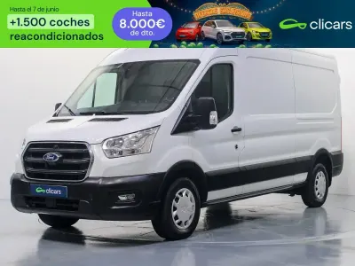Usado Ford Transit Trend 130 CV (95 kW) 2021 Blanco Van