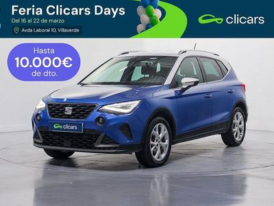 Usado Seat Arona FR 150 CV (110 kW) 2021 Azul SUV