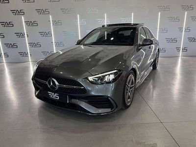 Usado Mercedes C220 199 HP (146 kW) 2021 Cinzento Sedan
