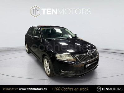 Usado Skoda Rapid Ambition 90 CV (66 kW) 2018 Negro Utilitario