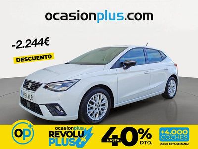 Usado Seat Ibiza FR 110 CV (80 kW) 2023 Blanco Berlina