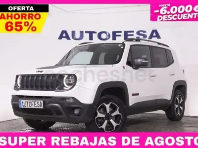Usado Jeep Renegade Trailhawk 170 CV (125 kW) 2019 Blanco SUV