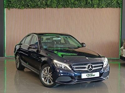 Usado Mercedes C350e 279 CV (205 kW) 2016 Azul Berlina