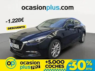 Occasion Mazda 3 Luxury 120 PK (88 kW) 2017 Zwart Sedan