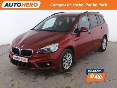 Rojo Usado 2016 BMW 218 Gran Tourer Monovolumen | 14.570 € (Precio justo)