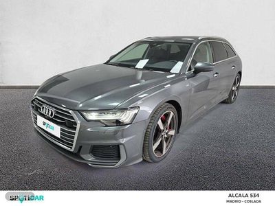 Gris Usado 2021 Audi A6 Competition Familiar | 44.990 € (Precio justo)