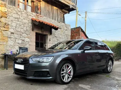 Usado Audi A4 Black Edition 190 CV (139 kW) 2016 Gris / plata Familiar