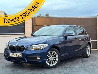 Usado BMW 116 Advantage 116 CV (85 kW) 2017 Azul Utilitario