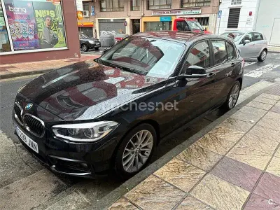 Usado BMW 116 116 CV (85 kW) 2016 Negro Utilitario
