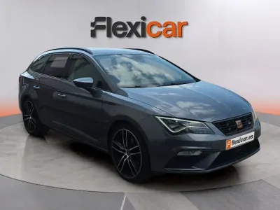 Usado Seat Leon ST FR 184 CV (135 kW) 2018 Gris Familiar