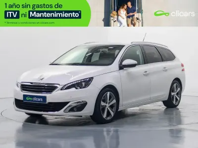 Usado Peugeot 308 SW Allure 130 CV (95 kW) 2017 Blanco Familiar