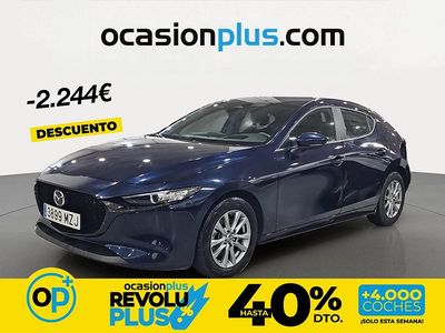 Usado Mazda 3 Prime-Line 140 CV (102 kW) 2025 Azul Berlina